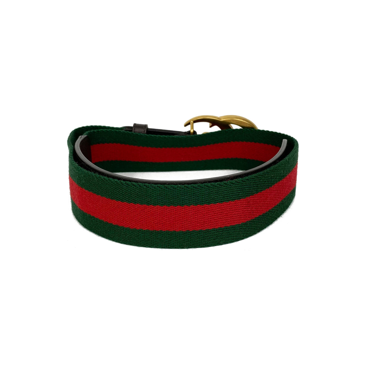 Gucci Web Belt with Double G Buckle 75