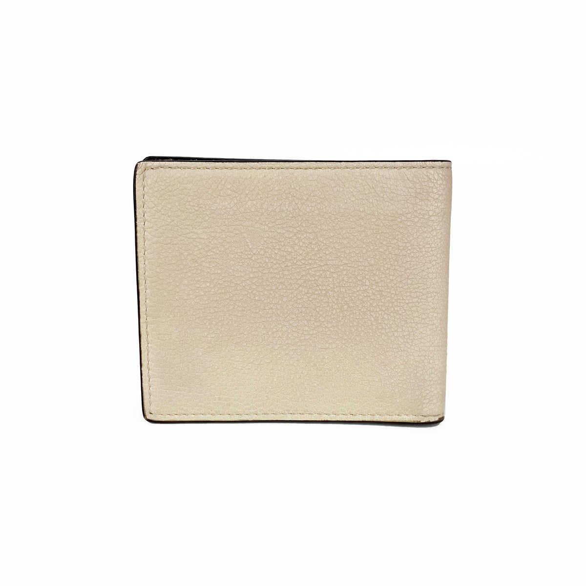 Gucci White Logo Bi-fold Wallet