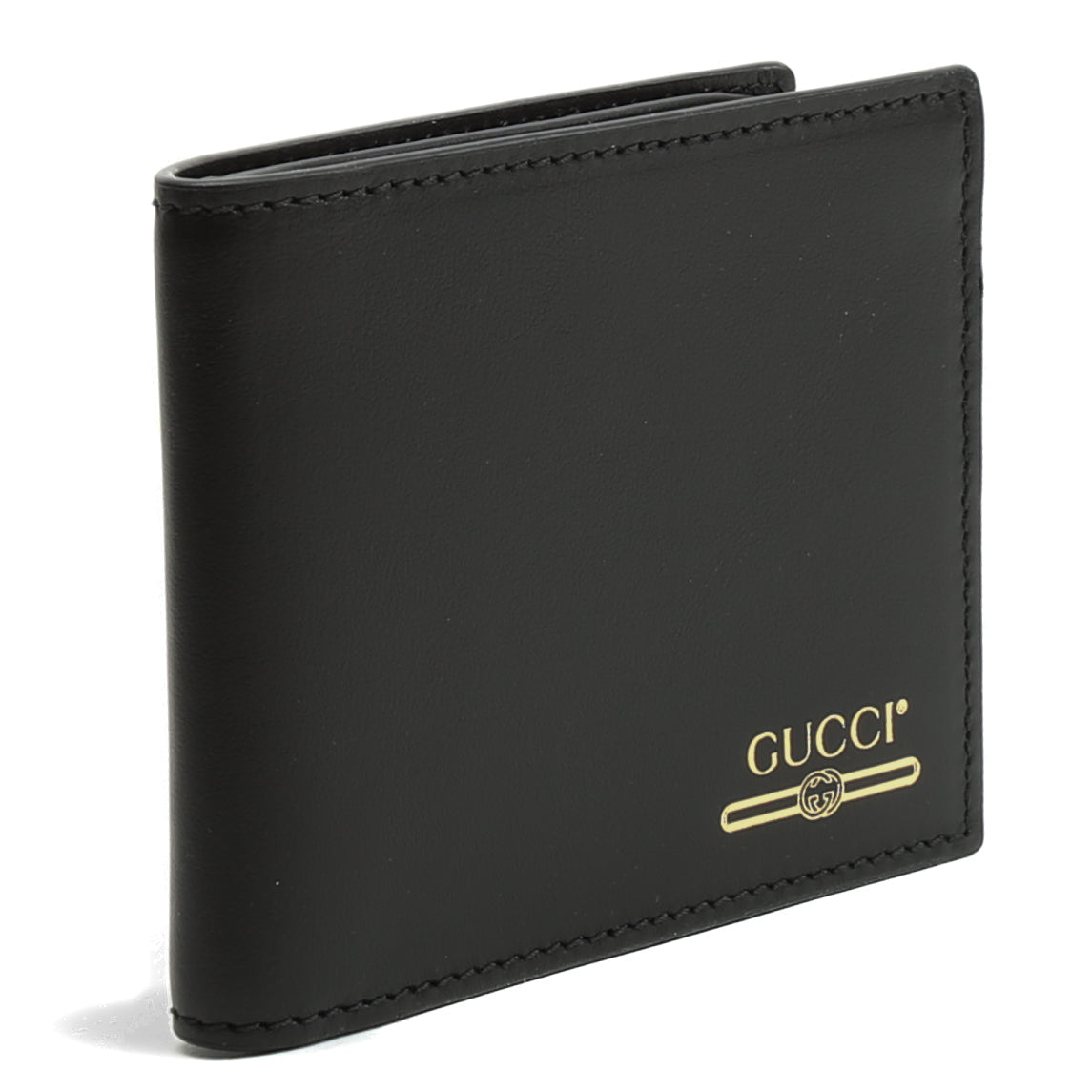 GUCCI Plutone Logo Wallet - Black OUTLET FINAL SALE