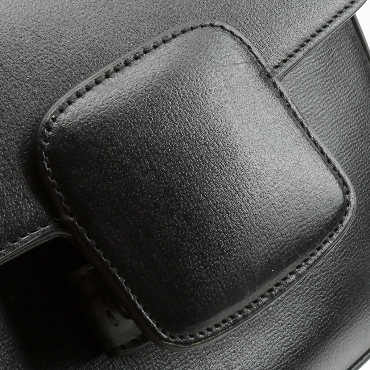 GUCCI Leather Horsebit 1955 Mini Bag - Black
