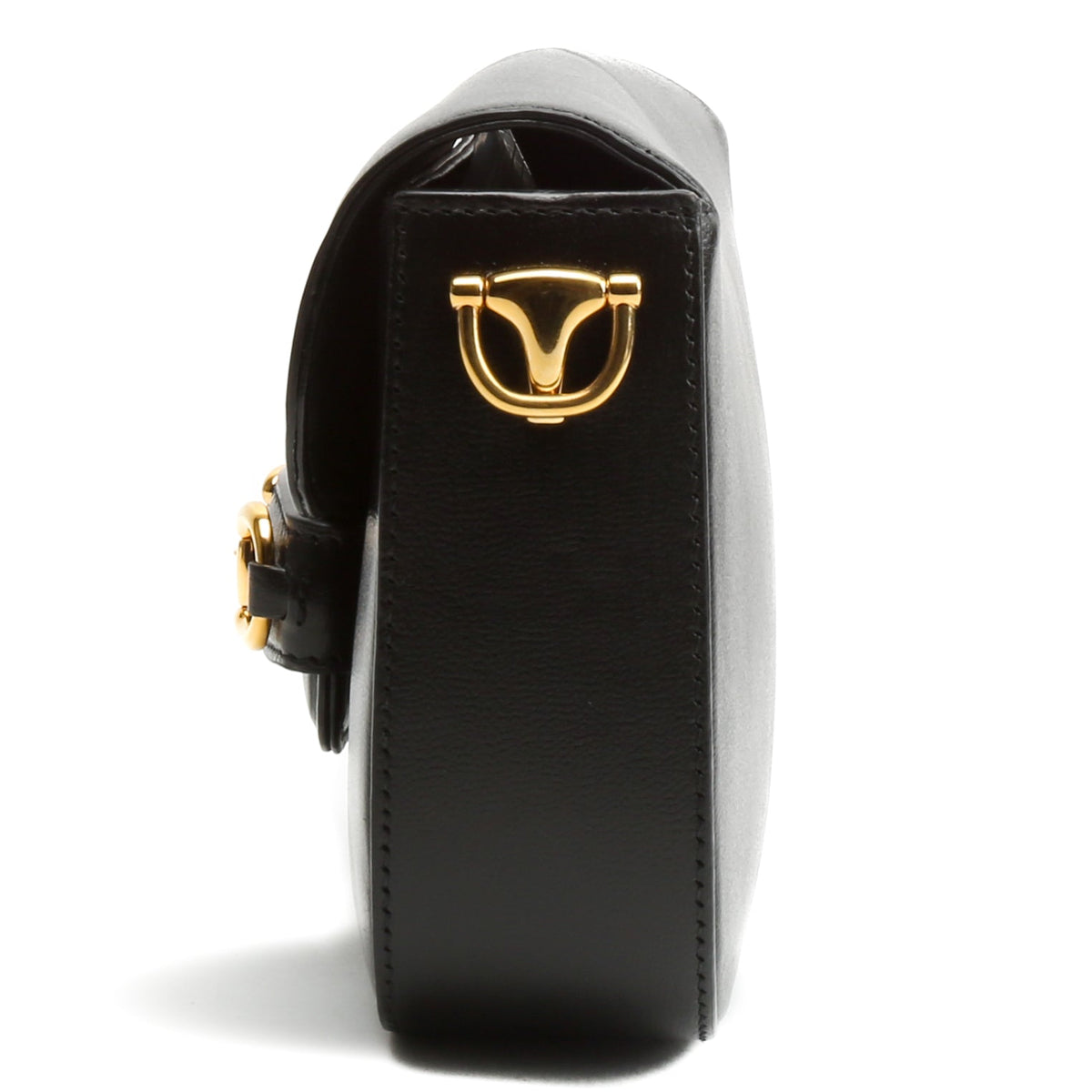 GUCCI Leather Horsebit 1955 Mini Bag - Black