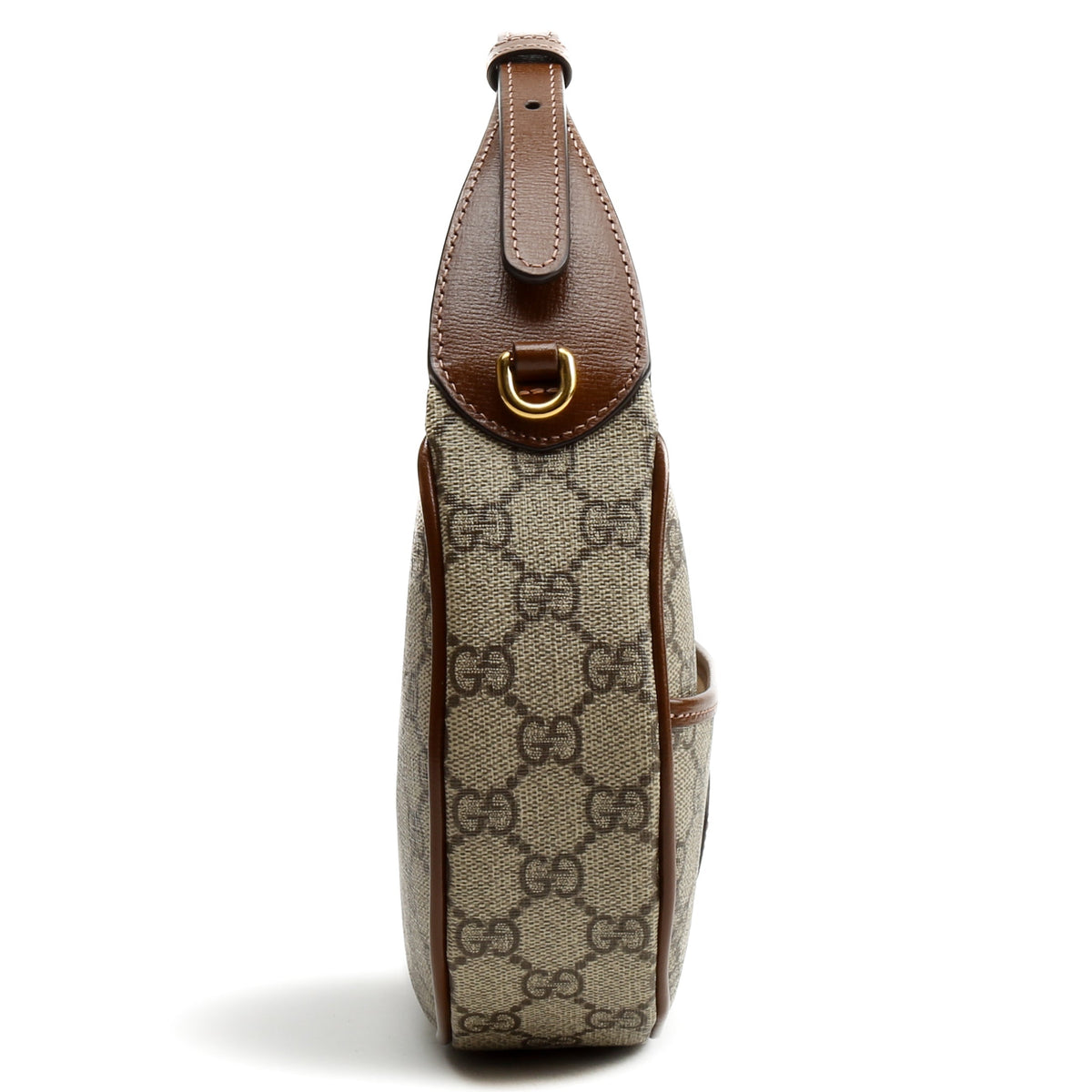 GUCCI GG Supreme Half Moon Shaped Mini Bag