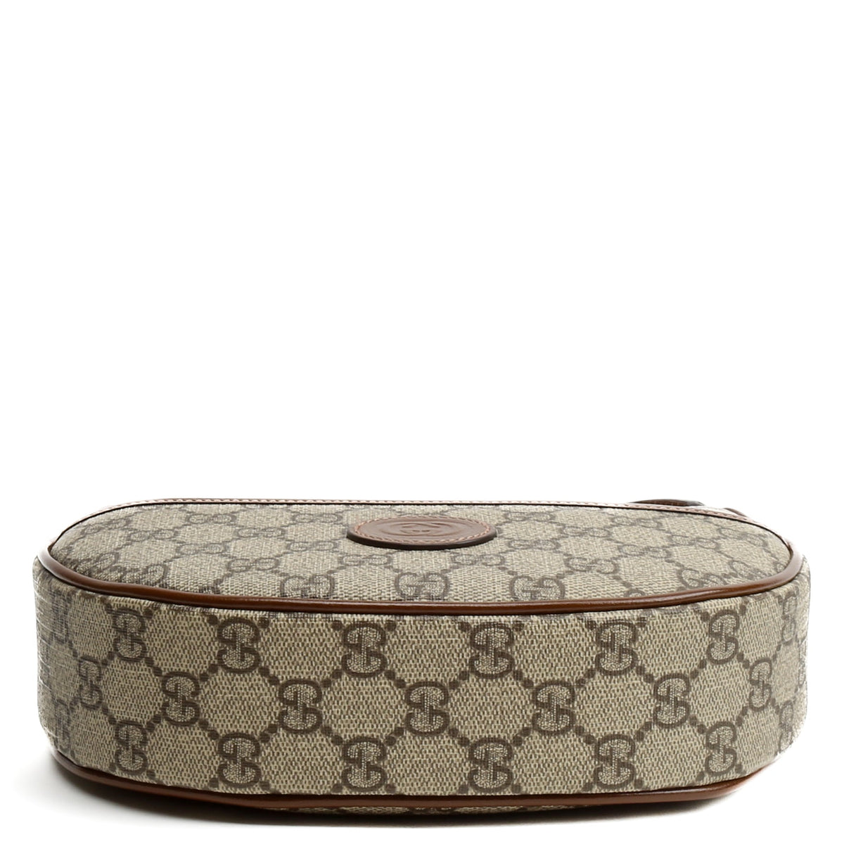 GUCCI GG Supreme Half Moon Shaped Mini Bag