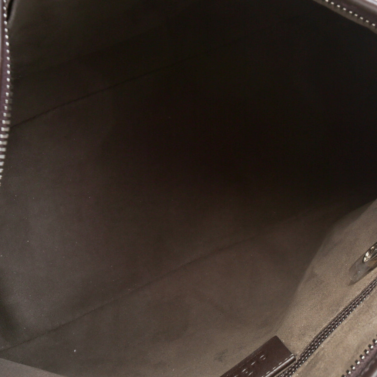GUCCI GG Supreme Convertible Zip Tote