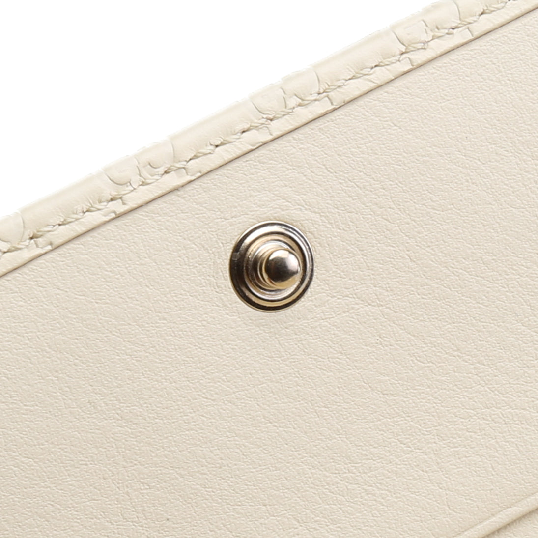 GUCCI Microguccissima Small Bifold Wallet - Cream