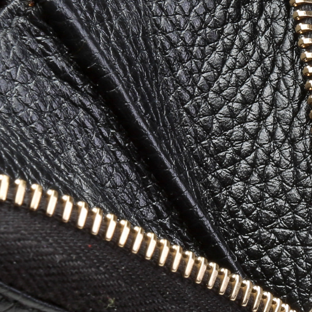 GUCCI Soho Compact Wallet - Black