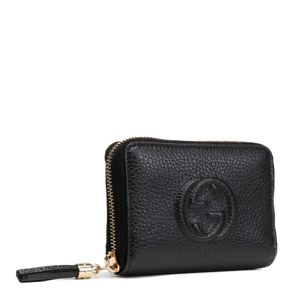 GUCCI Soho Compact Wallet - Black