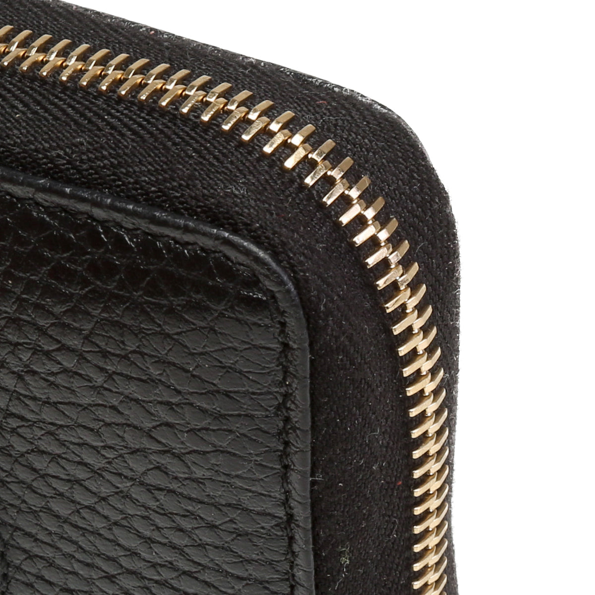 GUCCI Soho Compact Wallet - Black