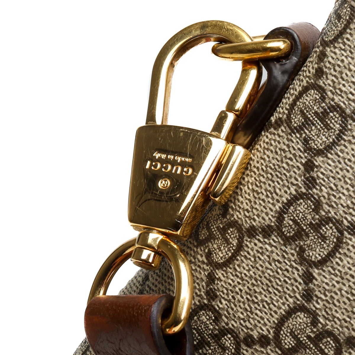 GUCCI GG Supreme Interlocking G Messenger Bag