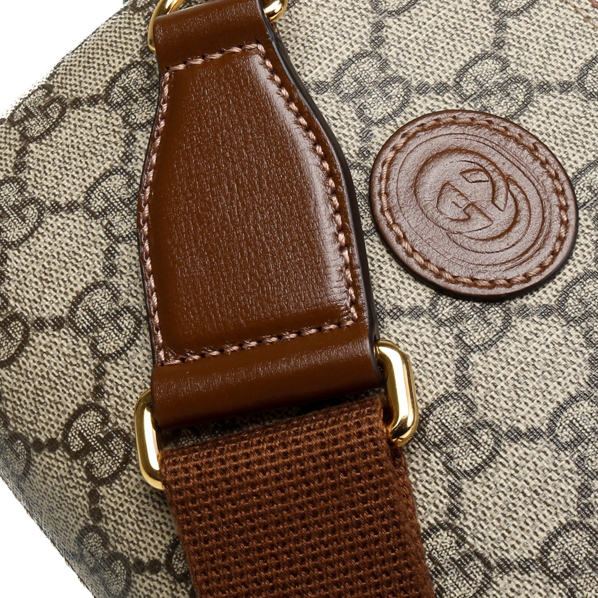 GUCCI GG Supreme Interlocking G Messenger Bag