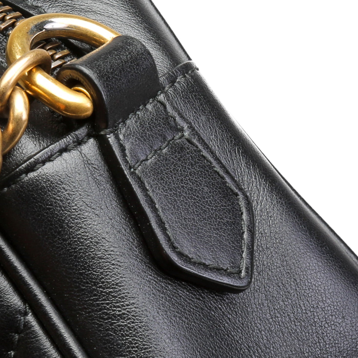 GUCCI GG Marmont Mini Shoulder Bag- Black