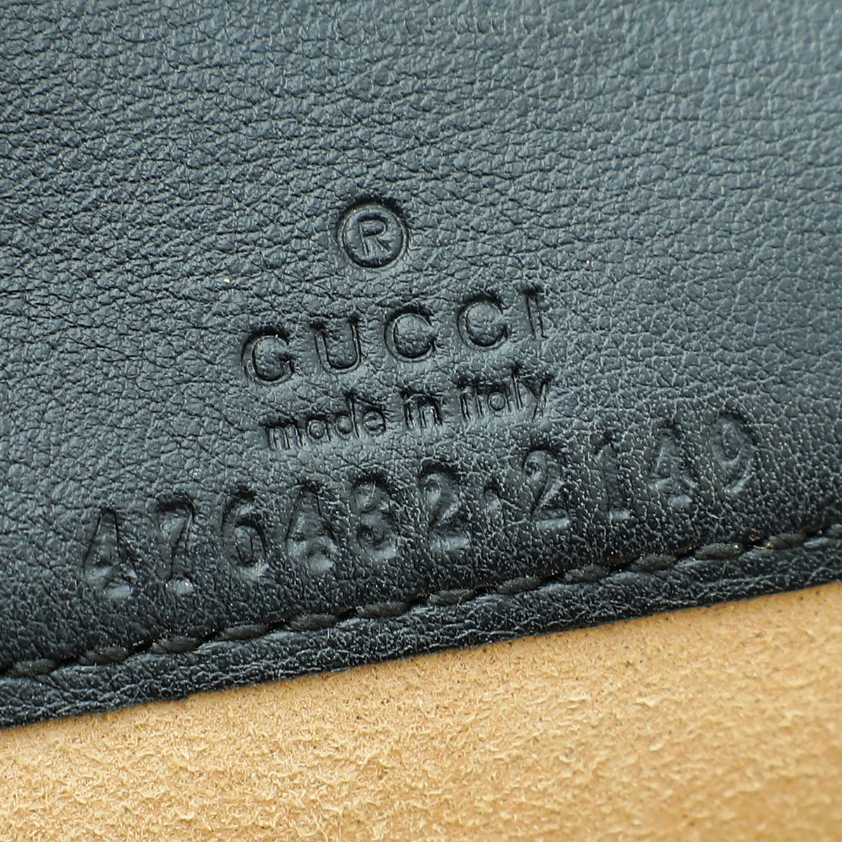 Gucci Navy Blue GG Velvet Crystal Dionysus Super Mini Bag