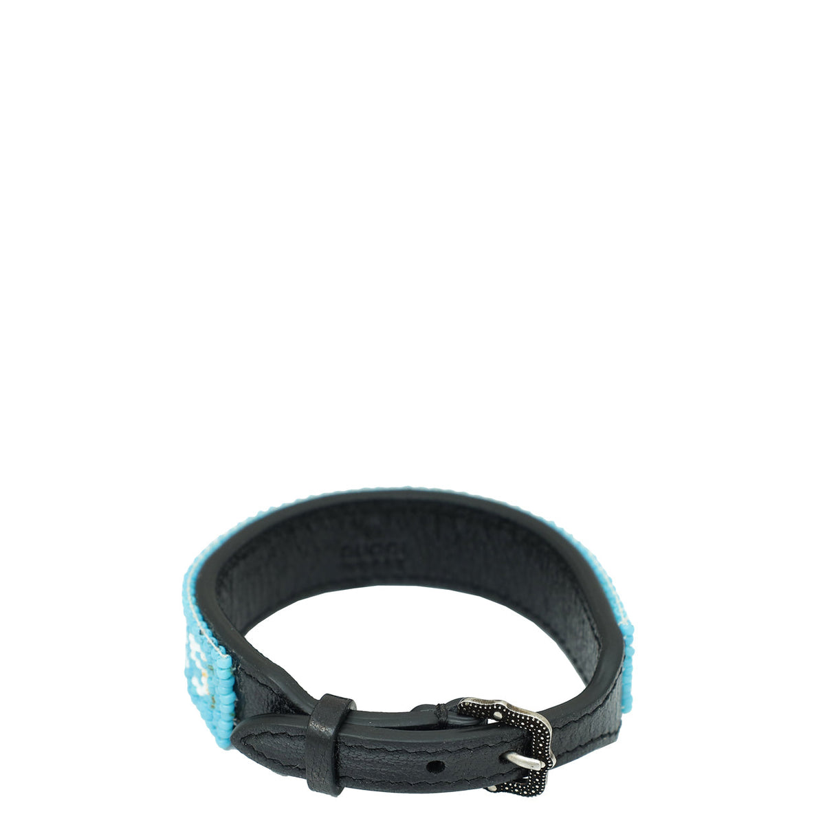 Gucci Tricolor Beaded Logo Bracelet