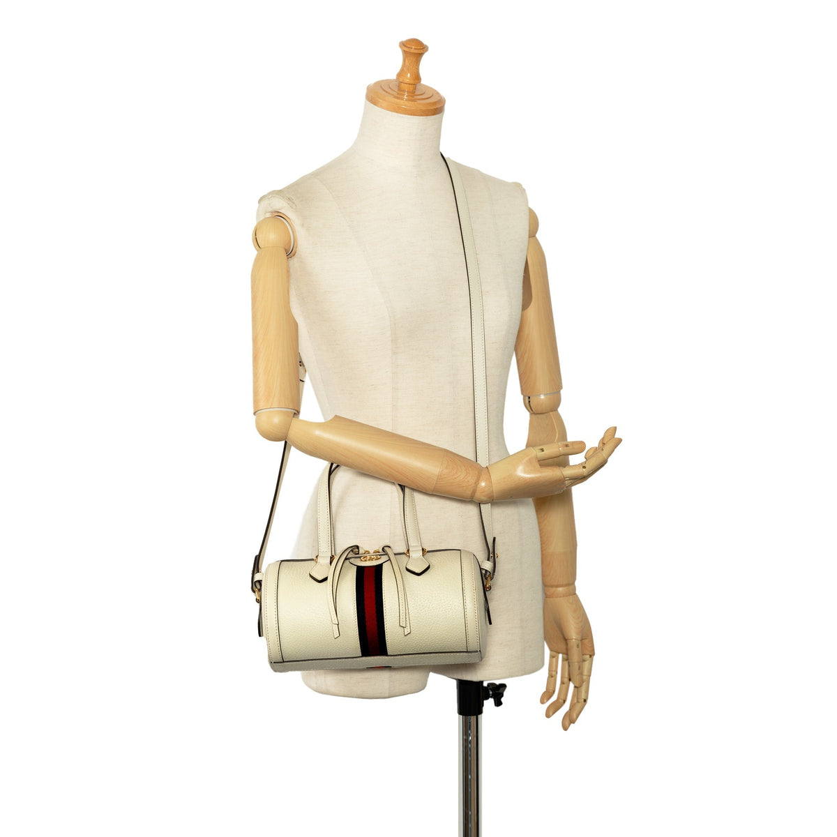GUCCI Leather Ophidia Satchel