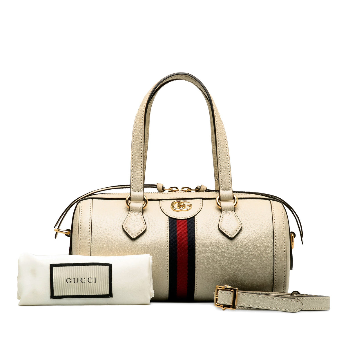 GUCCI Leather Ophidia Satchel
