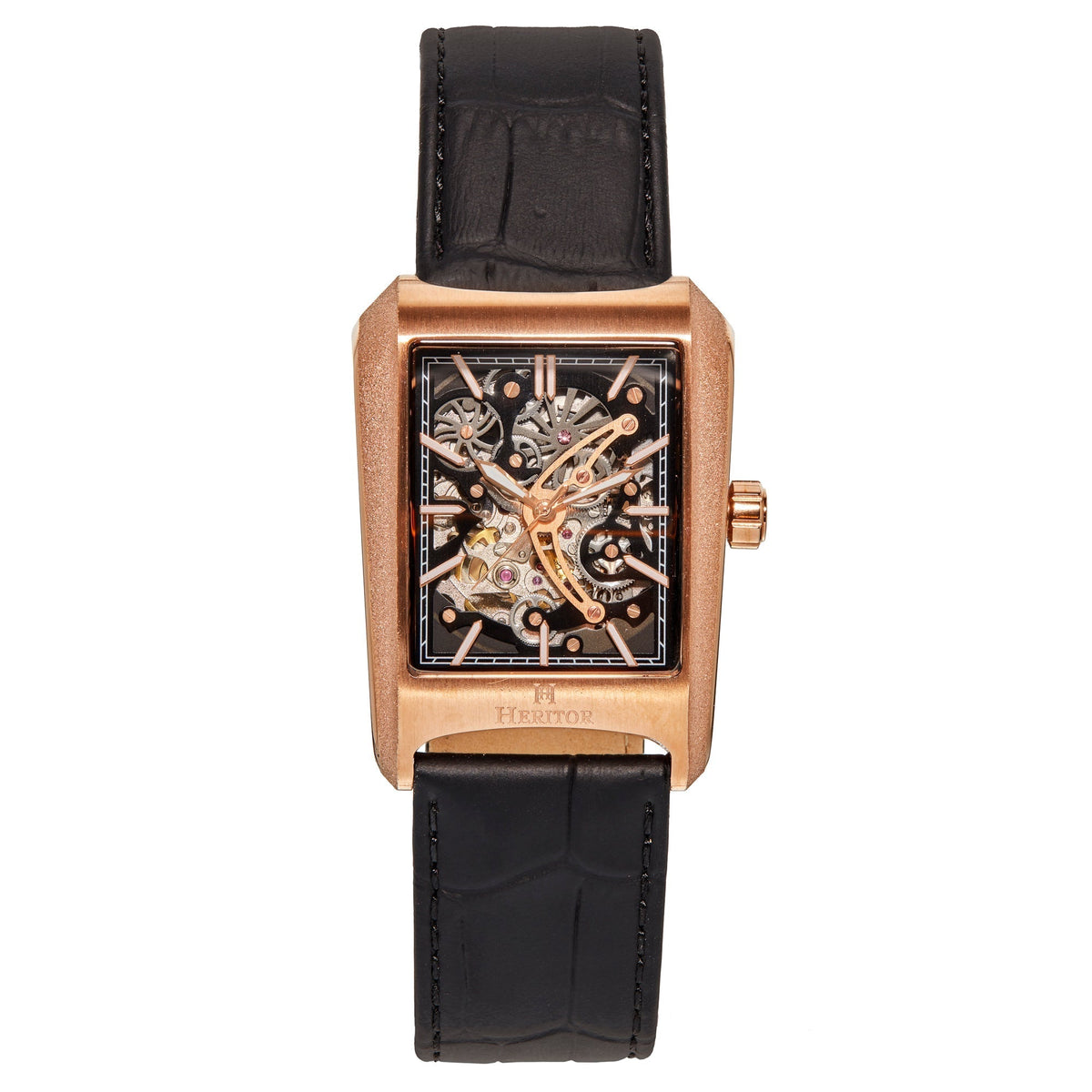 Heritor Automatic Wyatt Skeleton Watch