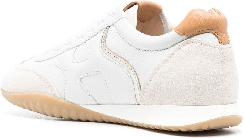 LUXURY LEATHER/SUEDE LOW TOP SNEAKERS
