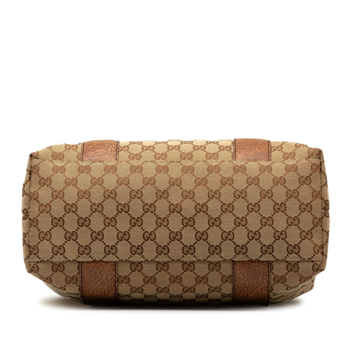 GUCCI GG Canvas Bamboo Libeccio Tote Bag