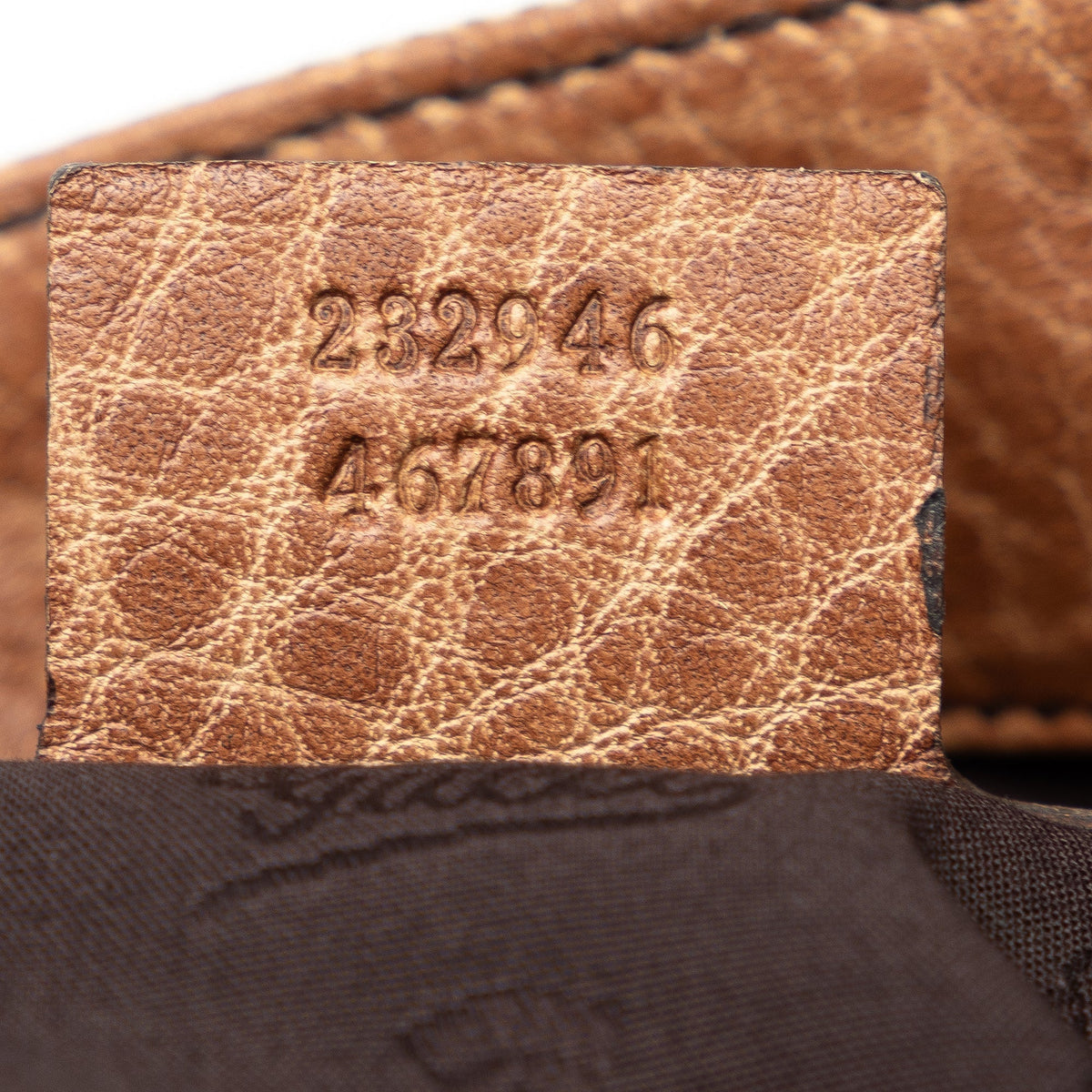 GUCCI GG Canvas Bamboo Libeccio Tote Bag