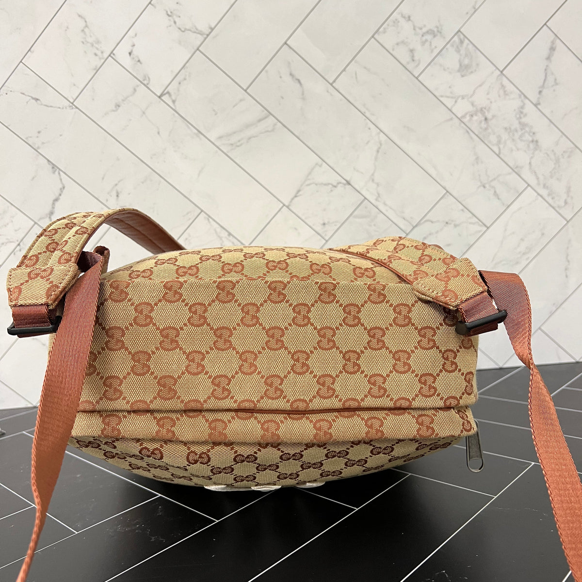 BRAND NEW Gucci NY Yankees Canvas Large Backpack