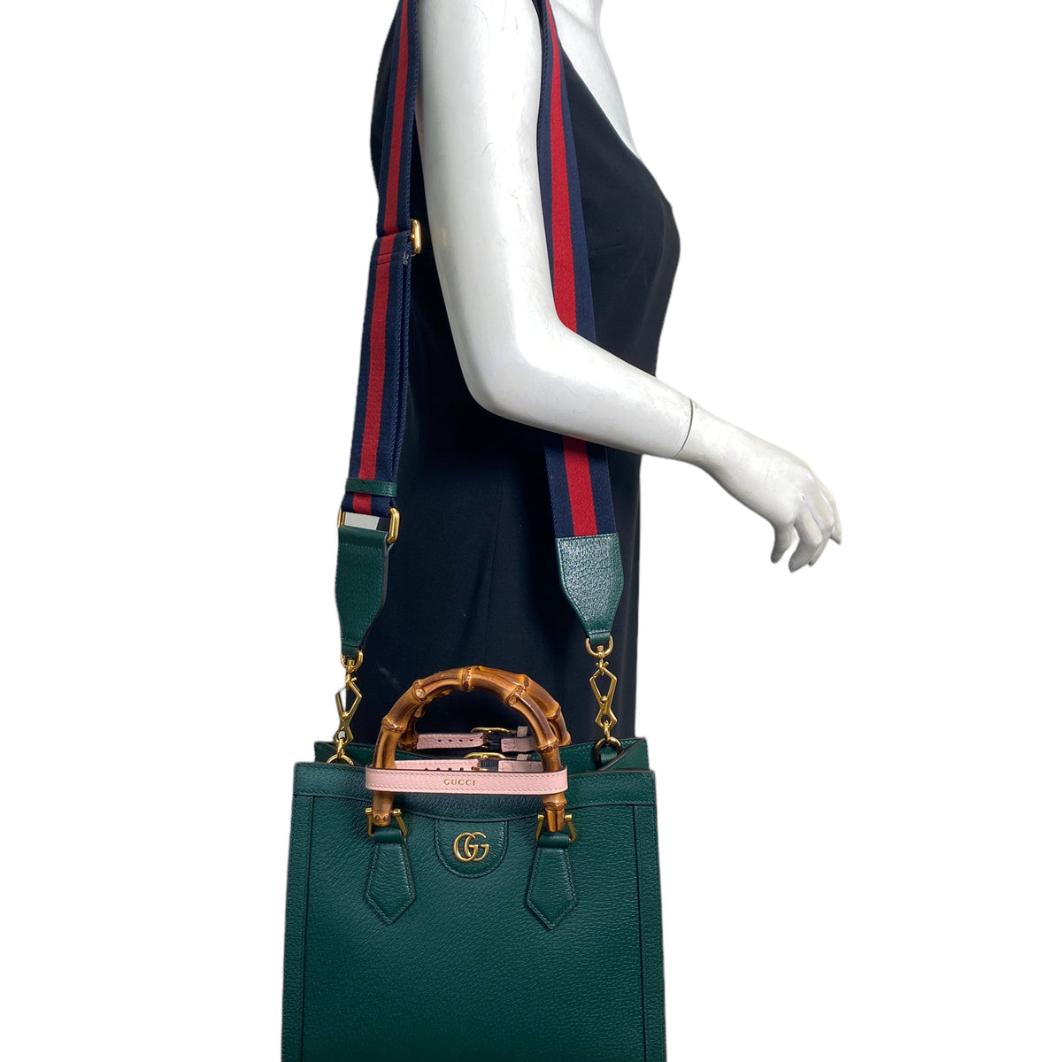 Gucci Diana Small Tote in Green