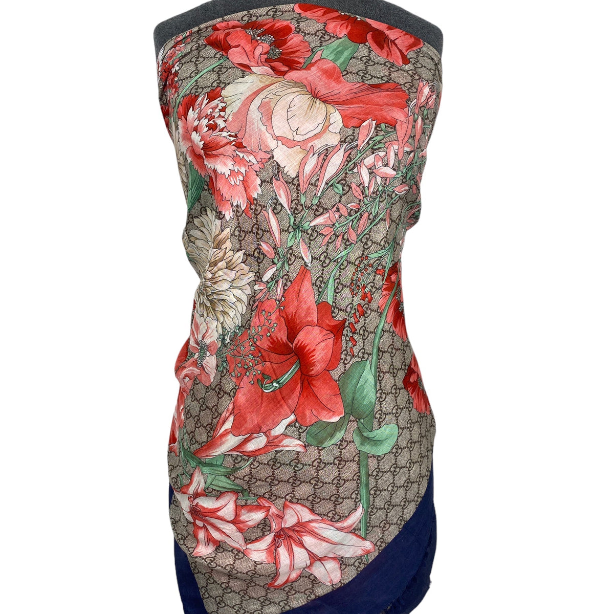 Gucci Floral Scarf