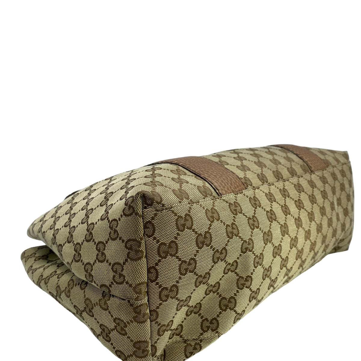 Gucci Bamboo Bar GG Canvas Tote