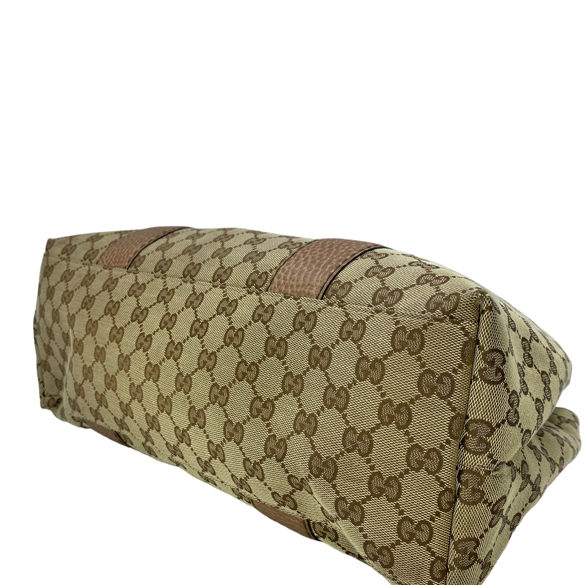 Gucci Bamboo Bar GG Canvas Tote