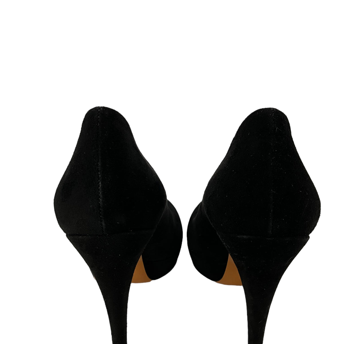 Gucci Brown Suede Platform Pumps Size 9