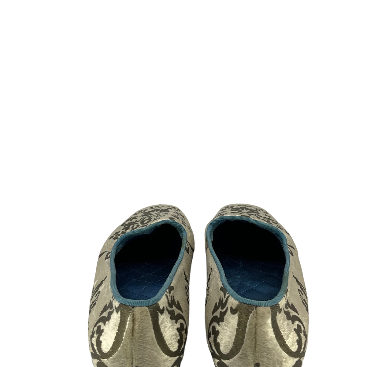 Gucci Gold Brocade Flats Size 7.5
