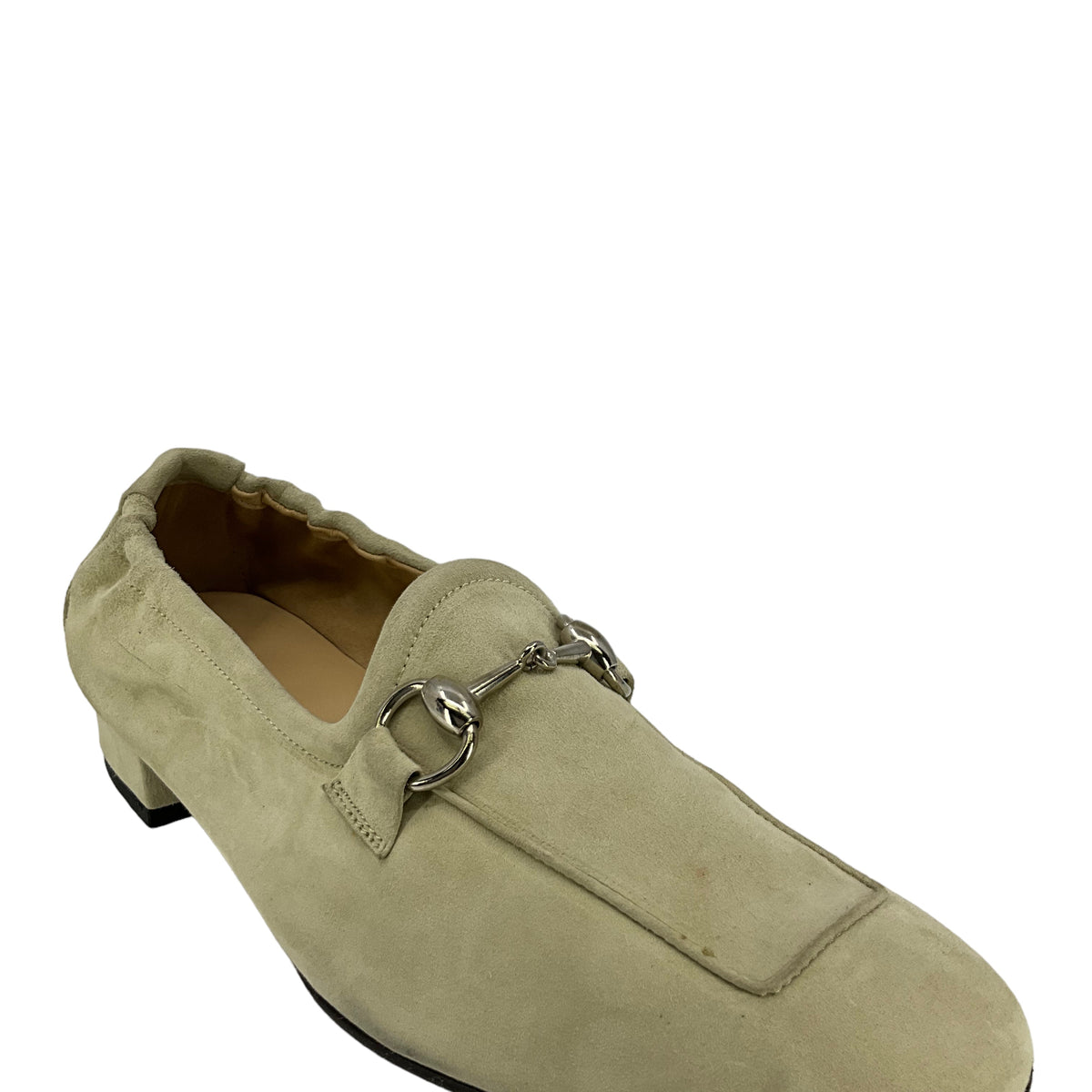Gucci Beige Suede Loafers Size 8.5