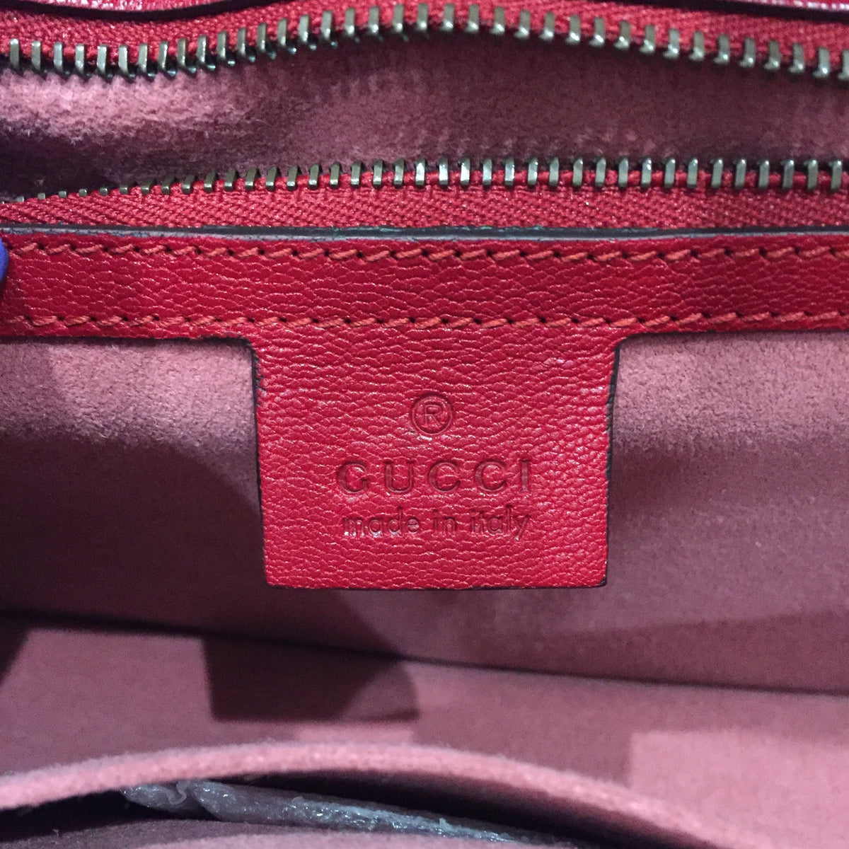 Gucci Red Leather Top Handle Flap Osiride Shoulder Bag Sku# 72109