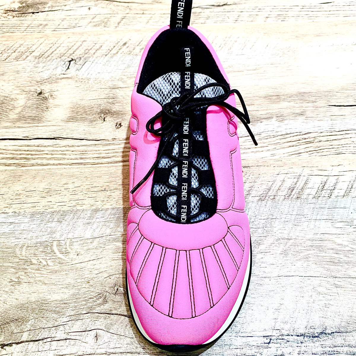 FENDI FF ROMA AMOR SLIP-ON SNEAKERS