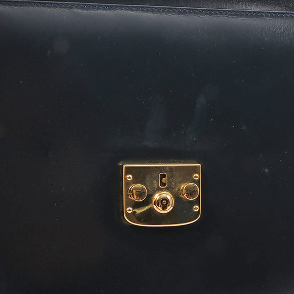 Gucci Lady Lock 2Way Bag Navy