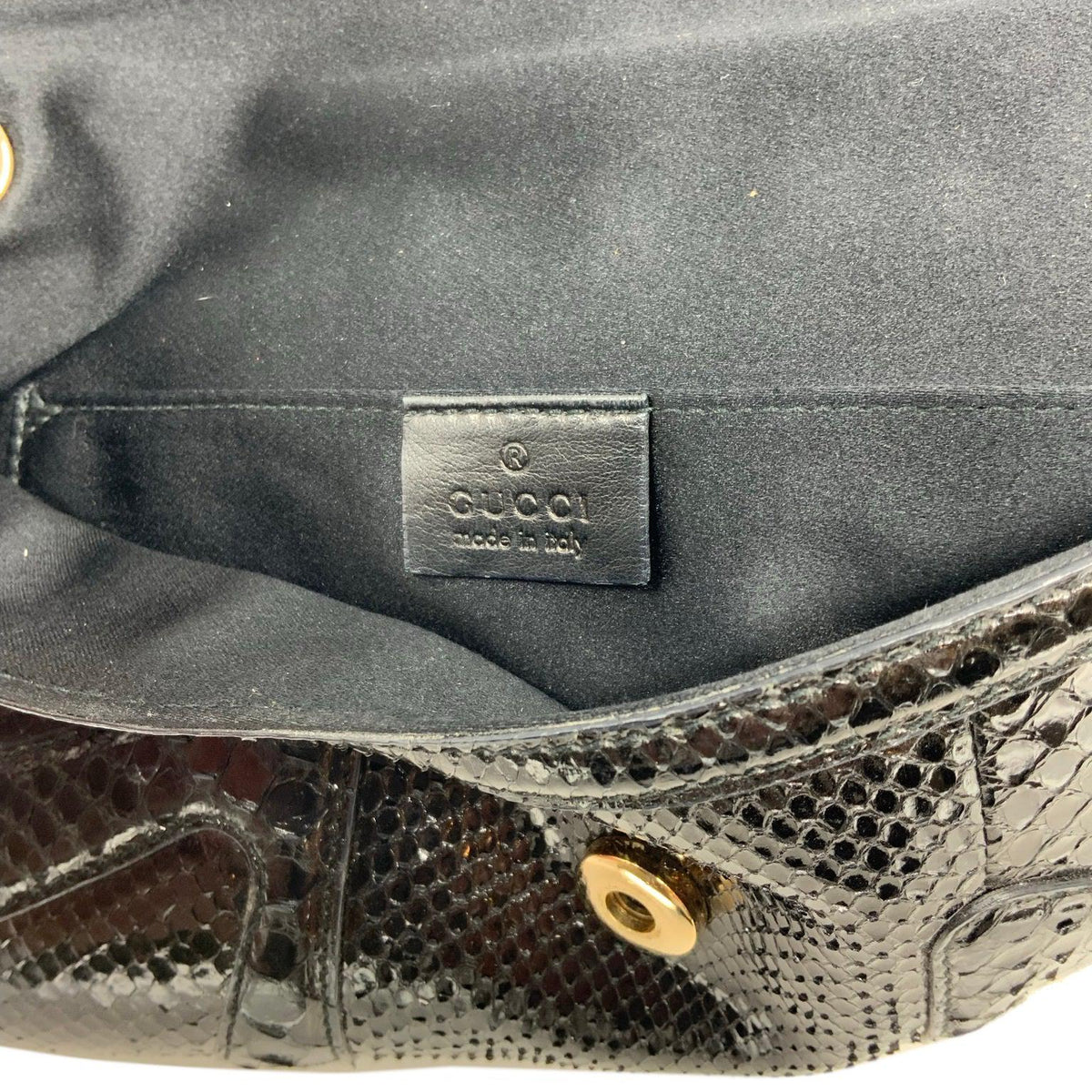 Gucci Limited Edition Tom Ford Snakeskin Jeweled Dragon Bag