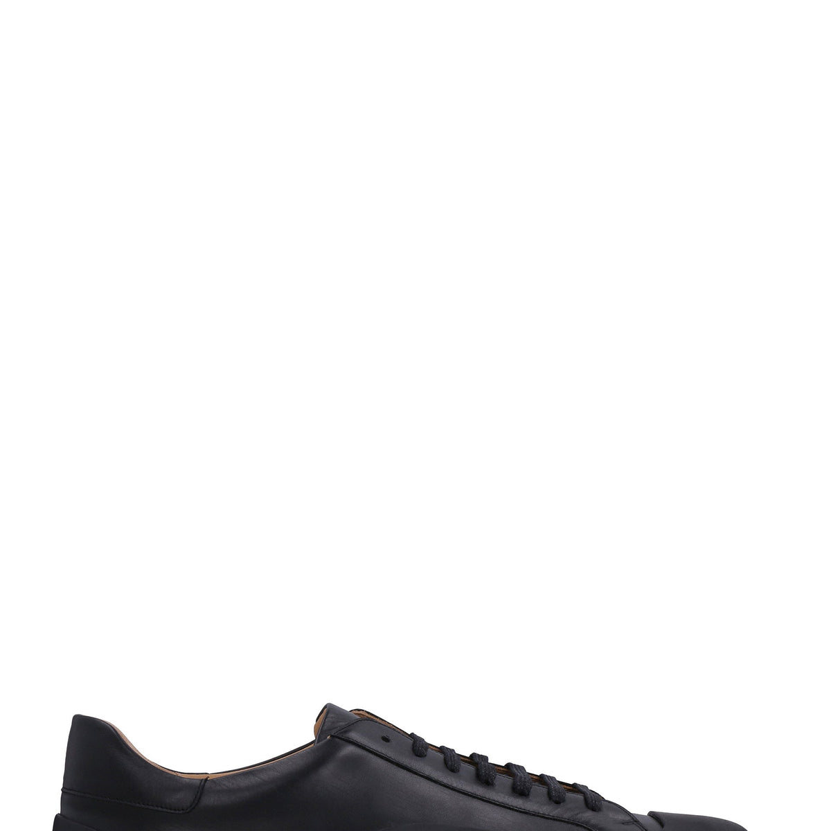 LEATHER LOW-TOP SNEAKERS