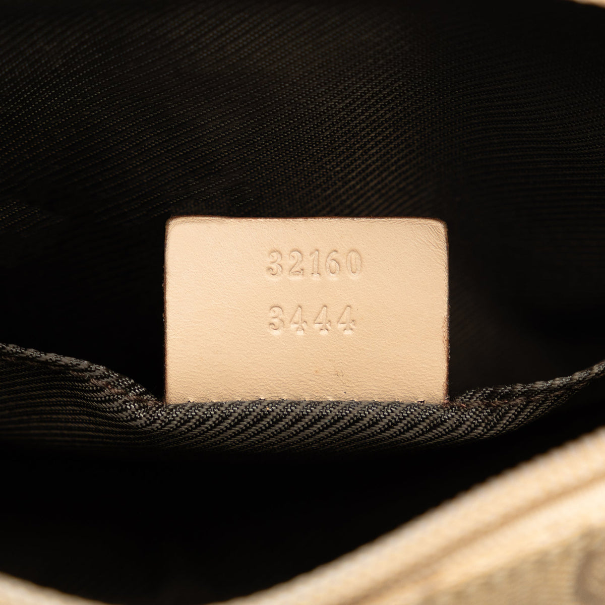 GUCCI GG Canvas Hobo Bag