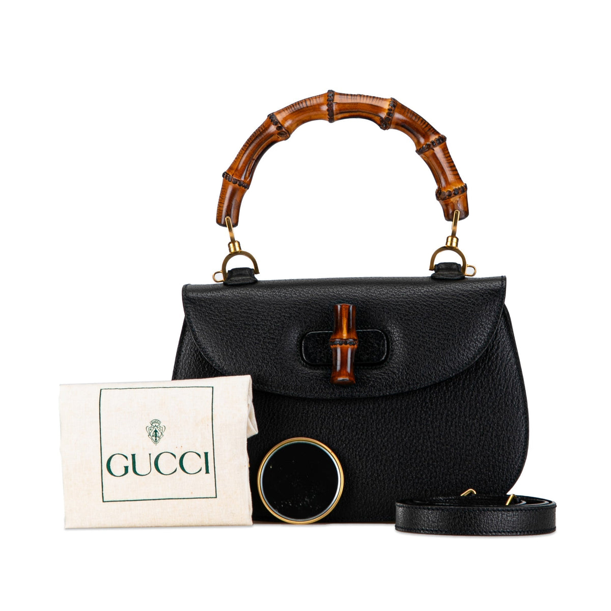 GUCCI Bamboo Night Satchel