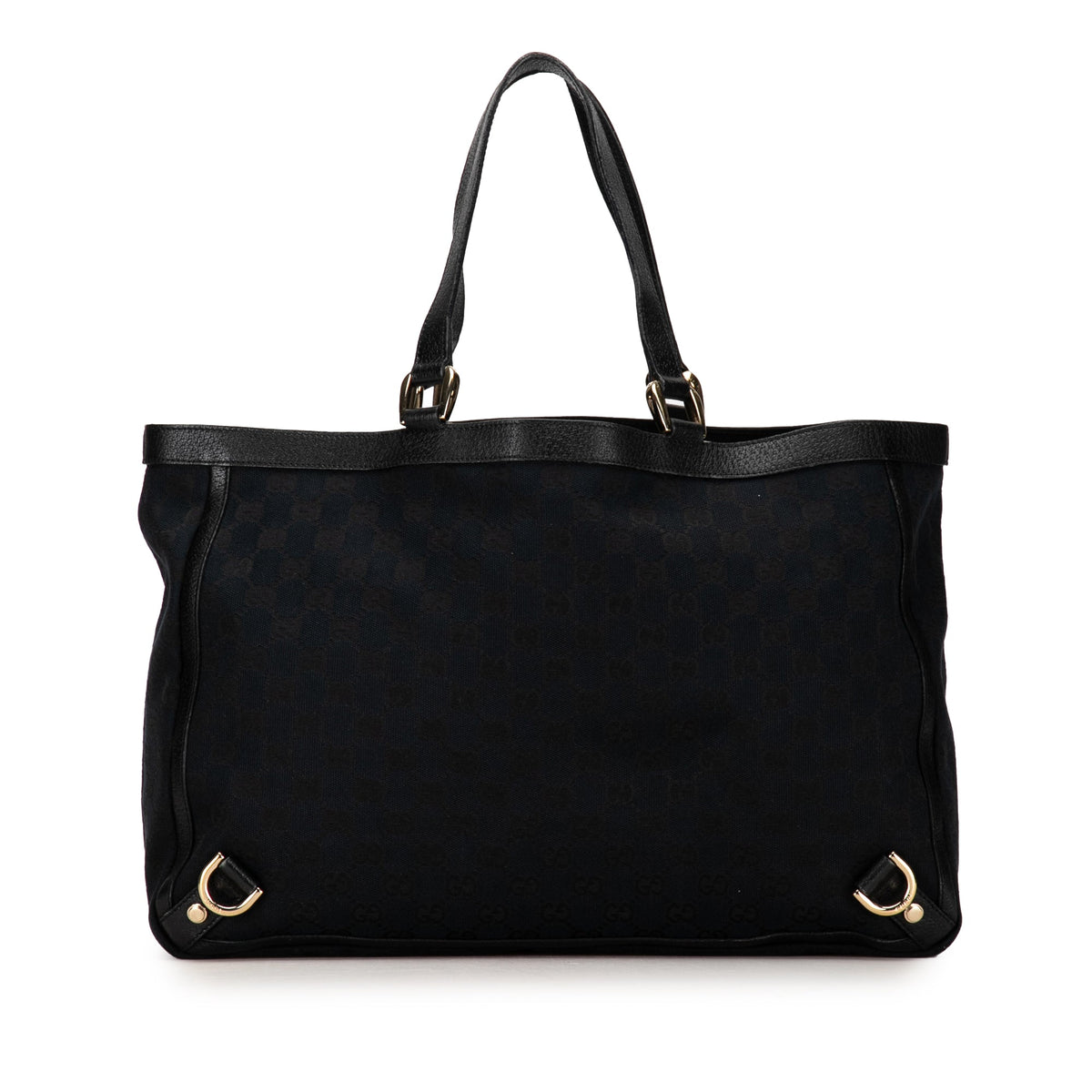 GUCCI GG Canvas Abbey D-Ring Tote Bag