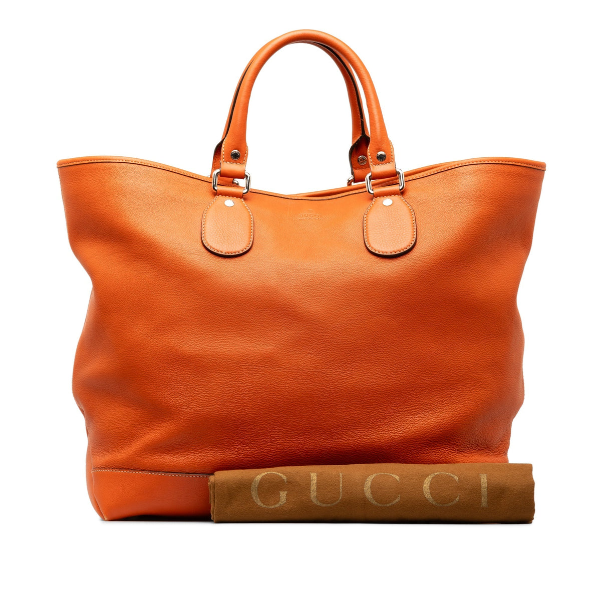 GUCCI Leather Tote Bag