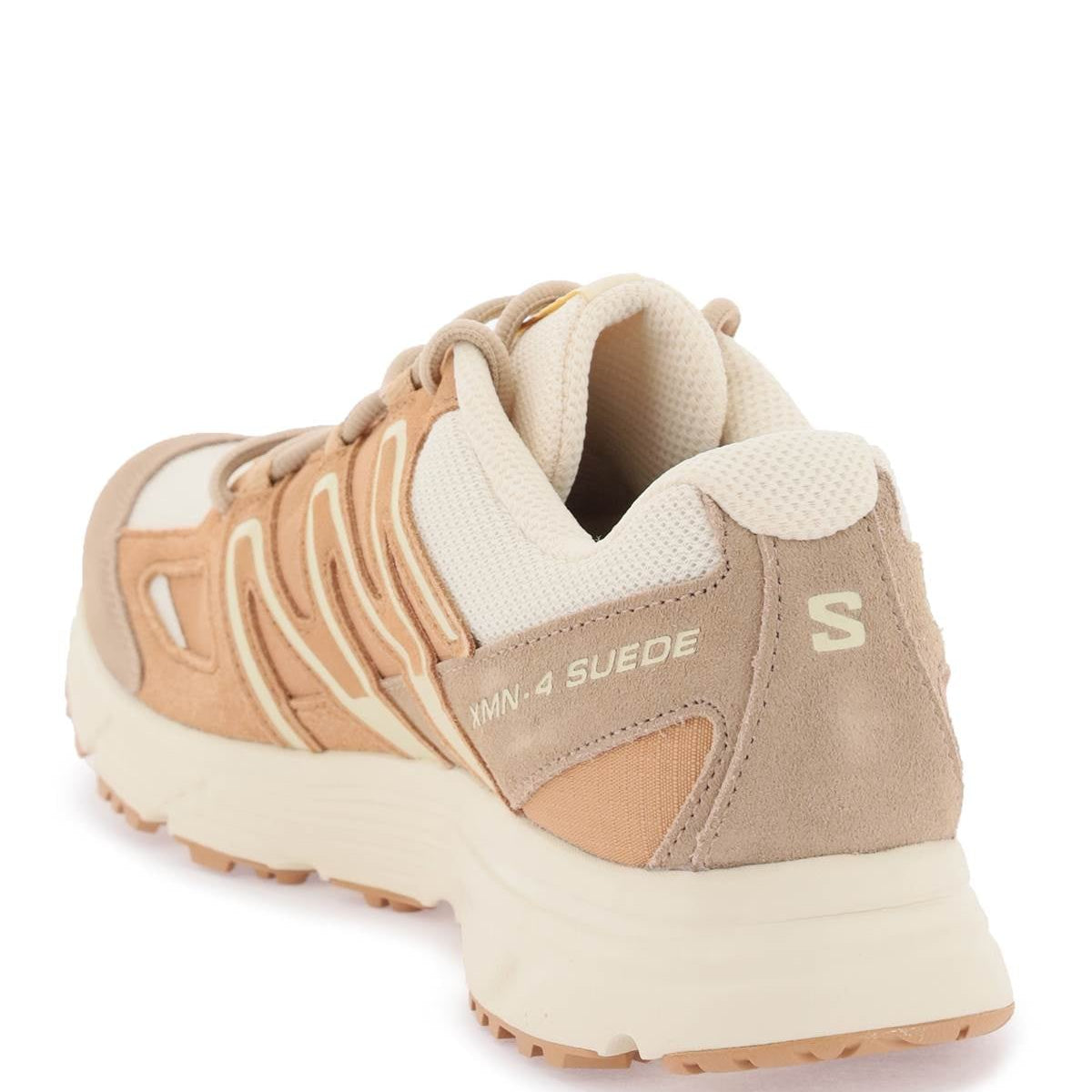X-MISSION 4 SUEDE SNEAKERS
