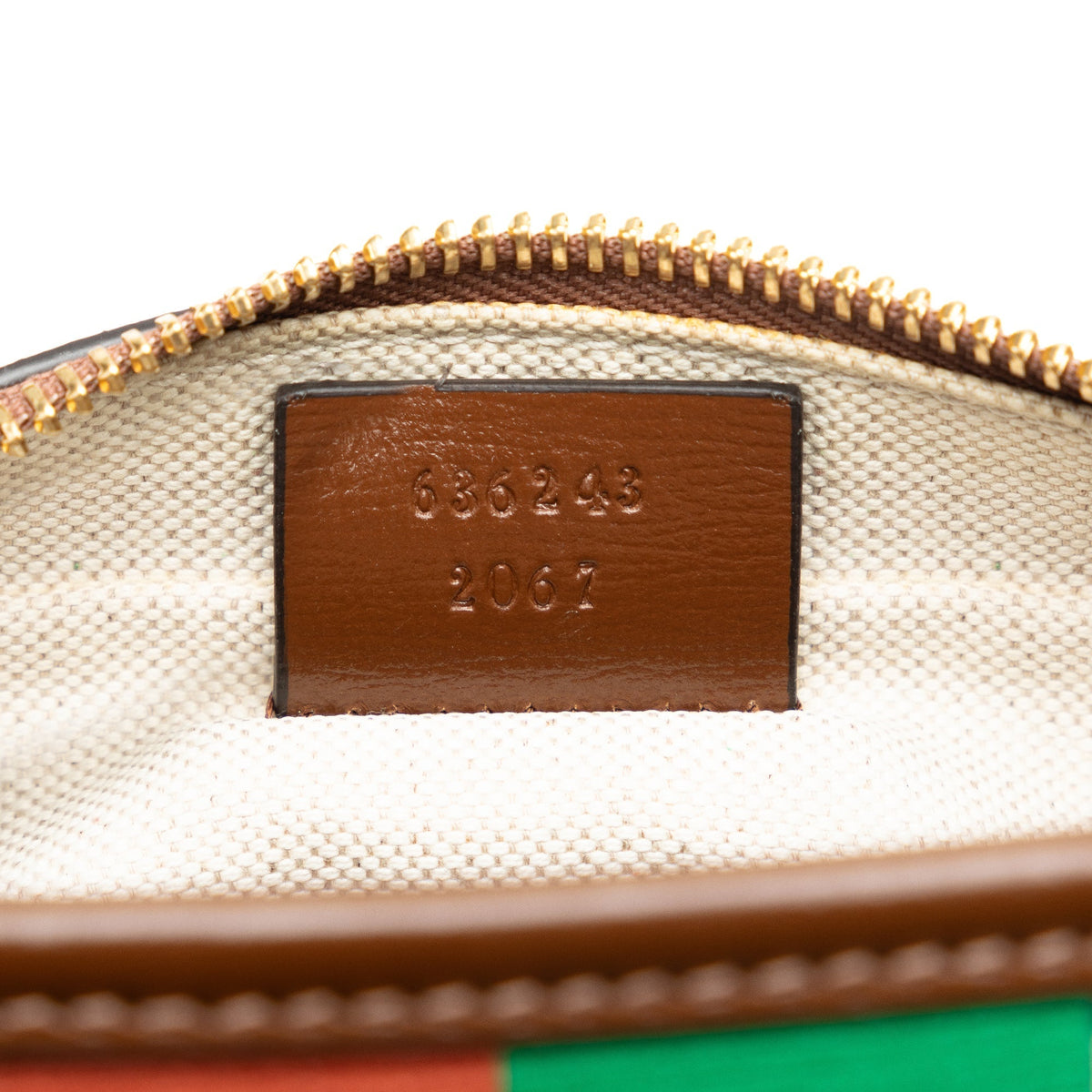 GUCCI GG Supreme Fake/Not Cosmetic Pouch Clutch Bag