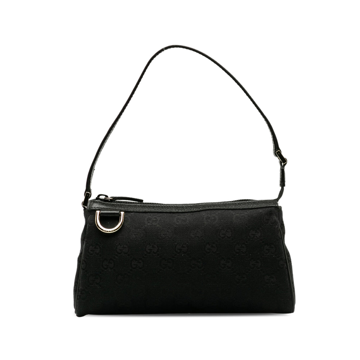 GUCCI GG Canvas Abbey D-Ring Baguette