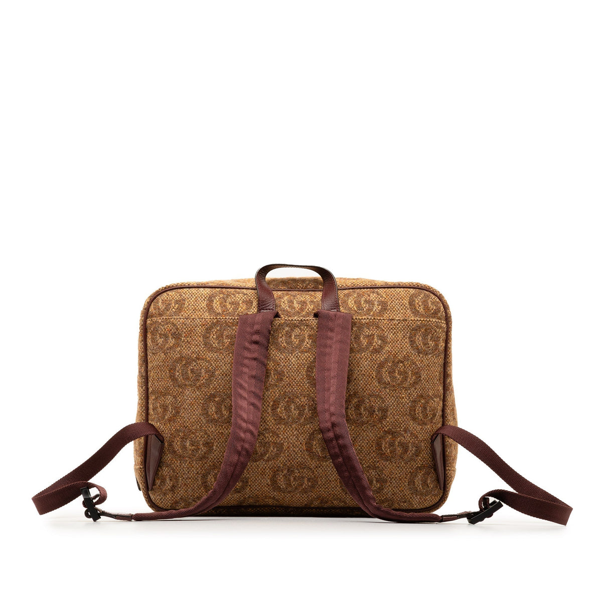 GUCCI Kids Double G Wool Backpack