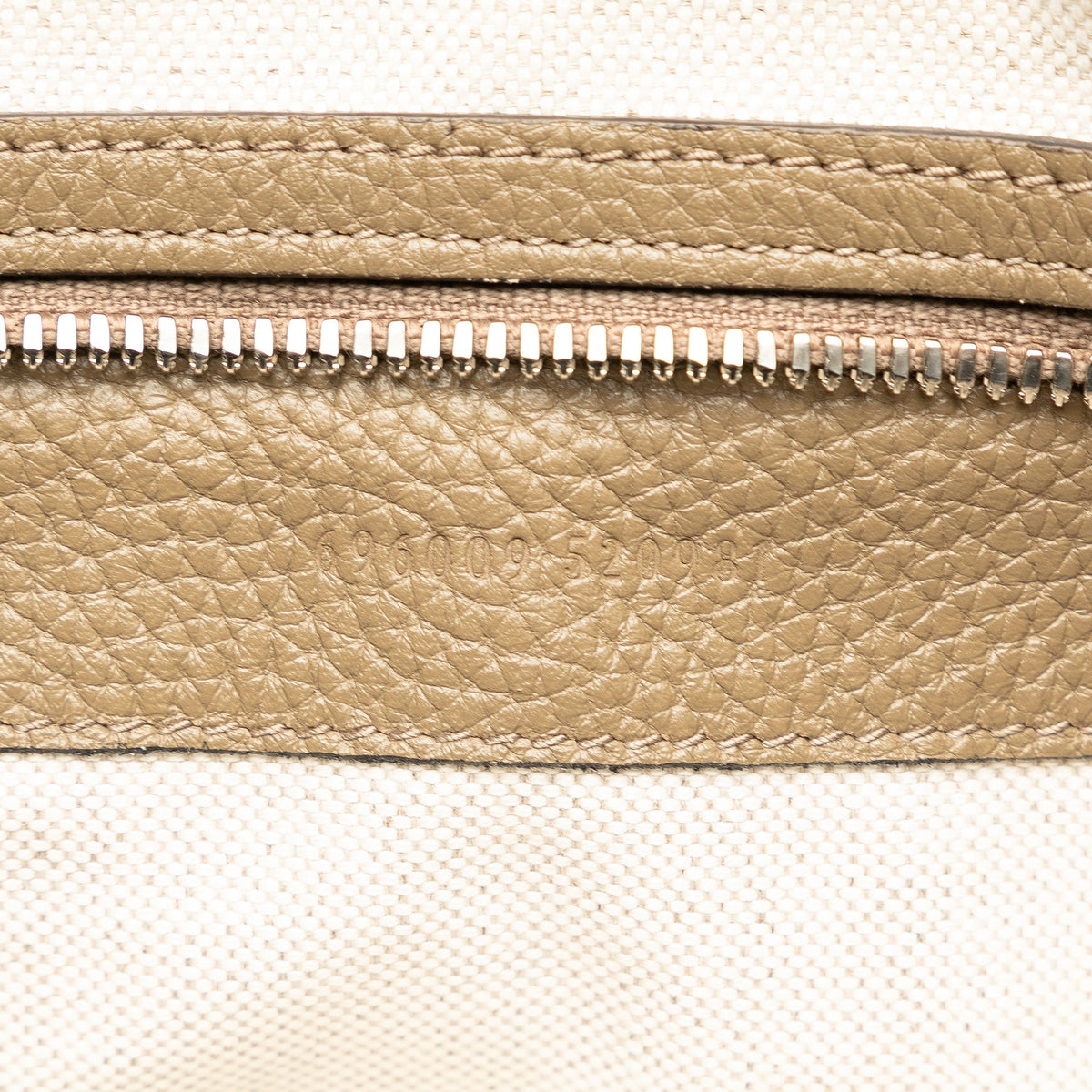 GUCCI Medium Jumbo GG Embossed Messenger Bag