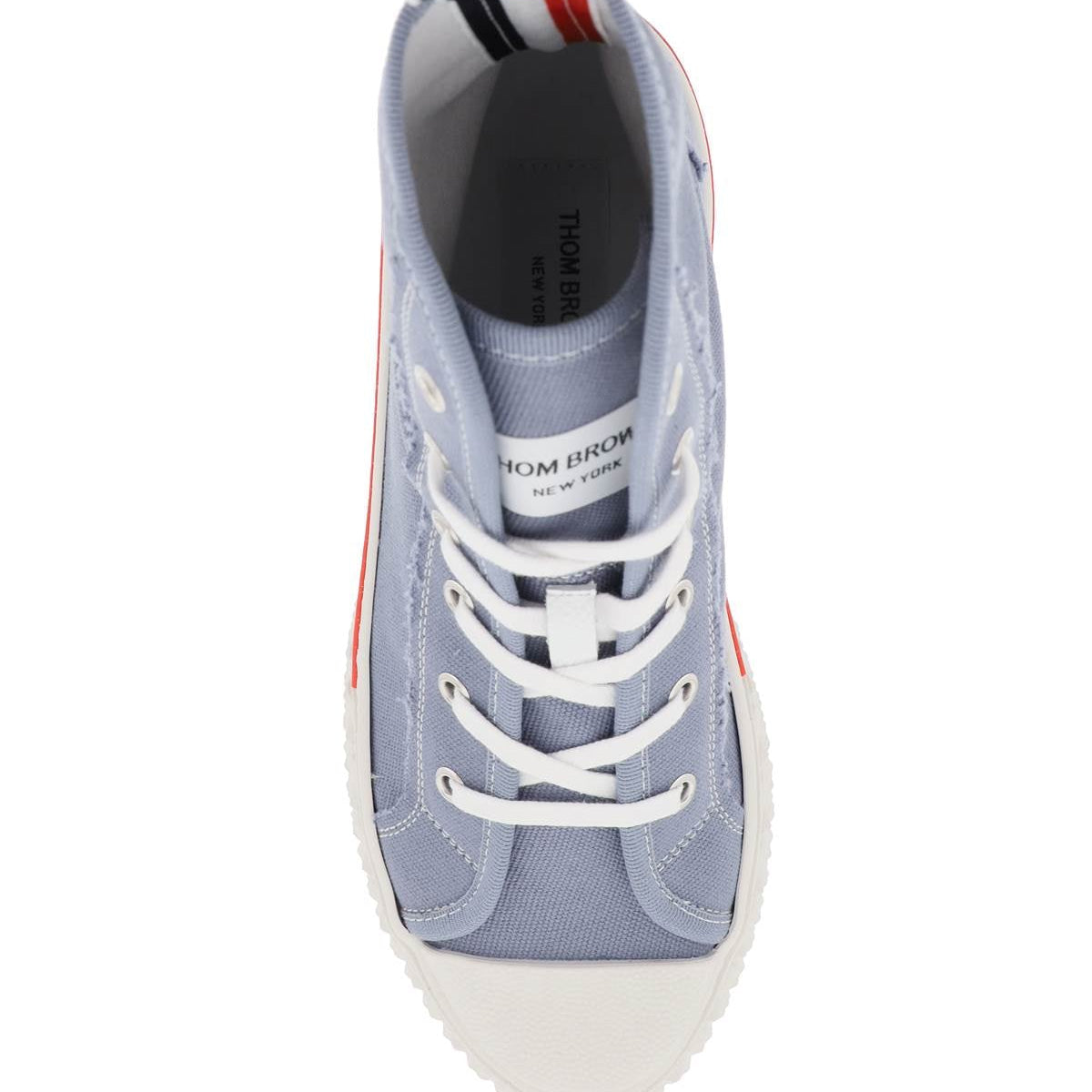 THOM BROWNE TARTAN SOLE SNEAKERS