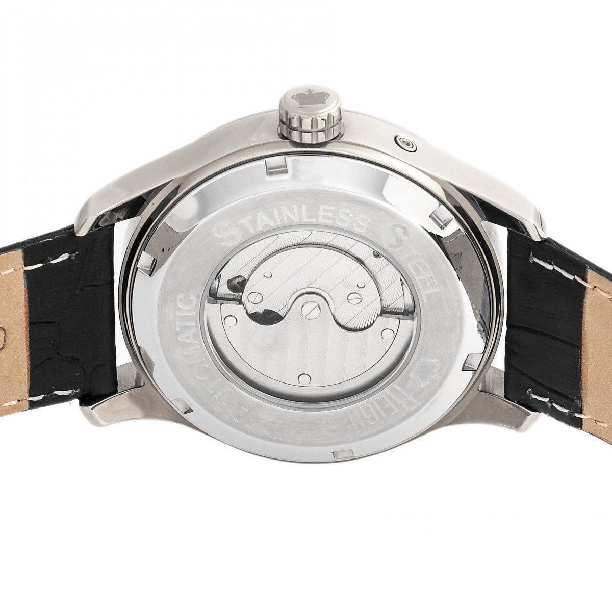 Reign Bhutan Leather-Band Automatic Watch