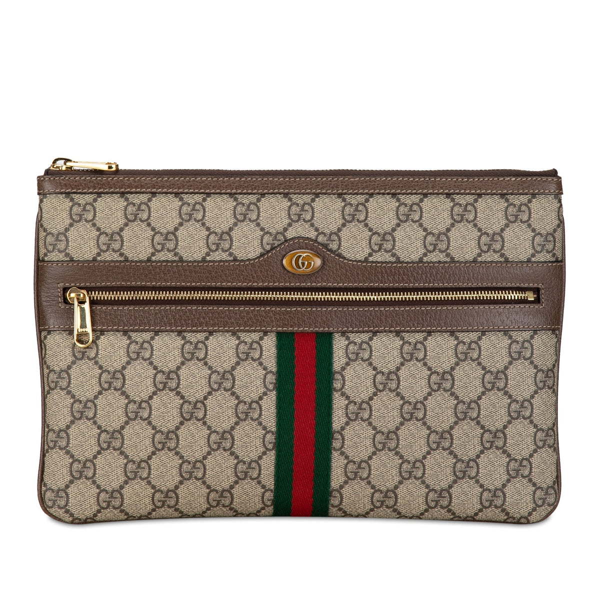 GUCCI GG Supreme Ophidia Clutch Clutch Bag