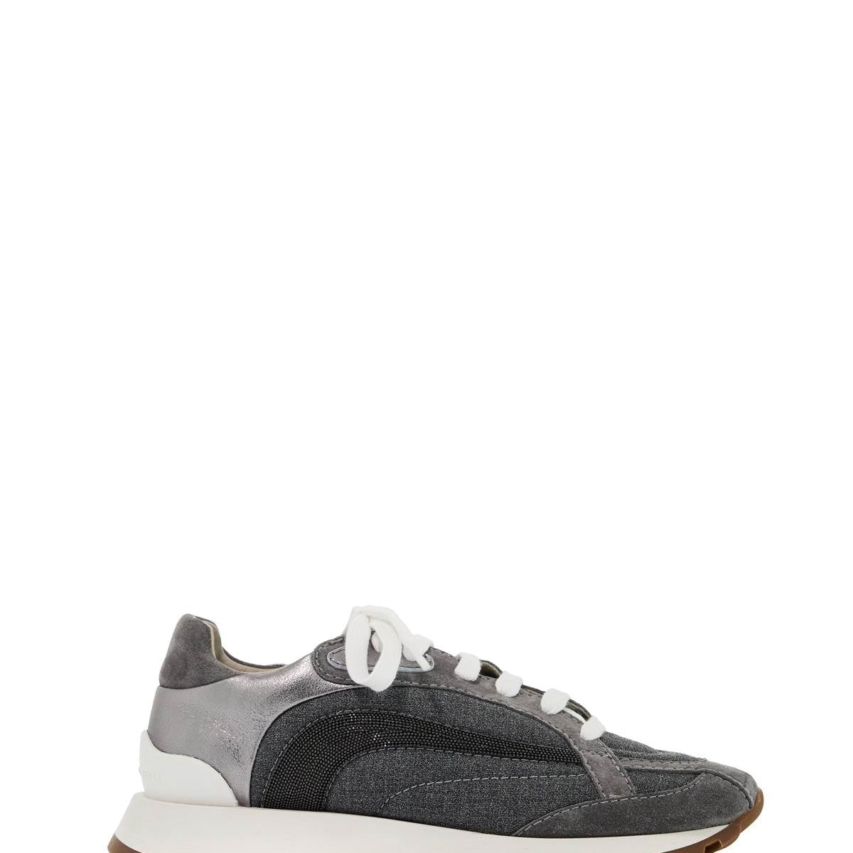 WOOL SNEAKERS WITH PRECIOUS STRIPE DESIGN