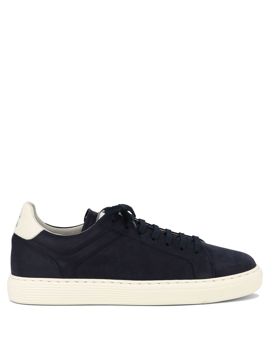 NUBUCK CALFSKIN SNEAKERS